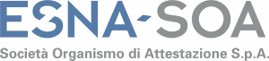Azienda certificata ESNA - SOA con numero di certificazione 24483/16/00